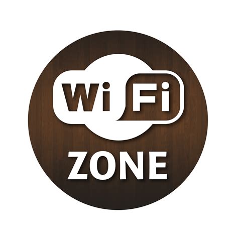 Wifi Zone Window Sticker