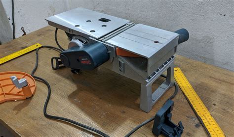 Homemade benchtop jointer — Free Plans and 3D model