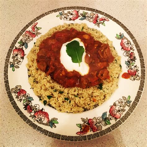 Lamb Tagine with Minted Herb Couscous 🌿 | Tagine, Food, Couscous