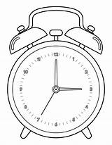 Digital Clock Coloring Pages sketch template