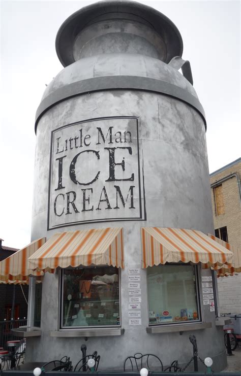 Little Man Ice Cream. | Unusual buildings, Architecture, Interesting buildings