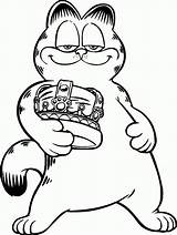 Garfield Coloring Pages At GetColoringscom  Free Printable colorings sketch template