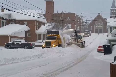 Northern Maine is Buried in Snow and the Strong Winds Don't Help