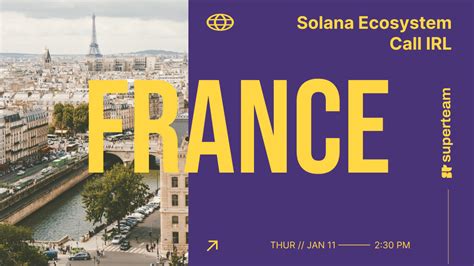 Solana Ecosystem Call IRL - Paris