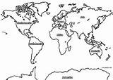 Printable World Map Coloring Page For Kids  Cool2bKids sketch template