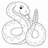 Rattlesnake Coloring Pages sketch template