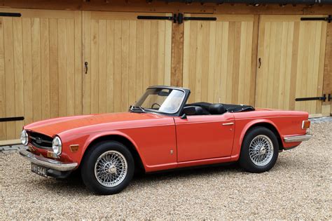 Triumph TR6, 1973. Pimento Red with black interior. Superb example - UK Sports CarsUK Sports Cars