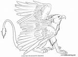 Griffin Coloring Pages sketch template