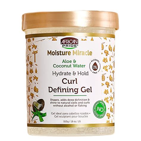 African Pride Moisture Miracle Curl Defining Gel 510gr – Assim do Meu Jeito