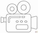 Movie Camera coloring Page  Free Printable Coloring Pages sketch template