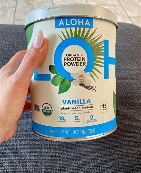 Vegan Vanilla Protein Powder | Aloha