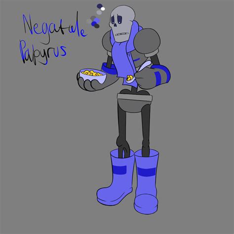 Negatale Papyrus ref by ReneesRetrograde on DeviantArt