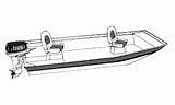 Bass Boat Coloring Pages sketch template