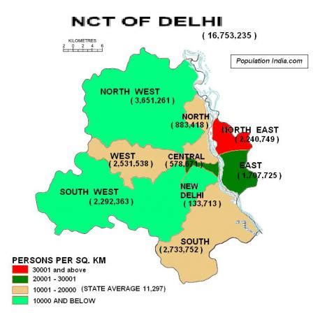 Population Density – How it has Impacted Northeast Delhi: Most densely populated | Socio ...