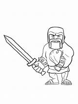Clash Clans Coloring Pages Sketch Page sketch template