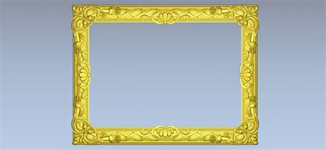 Mirror frame 3d relief cnc file model 1537 – DXF DOWNLOADS – Files for ...