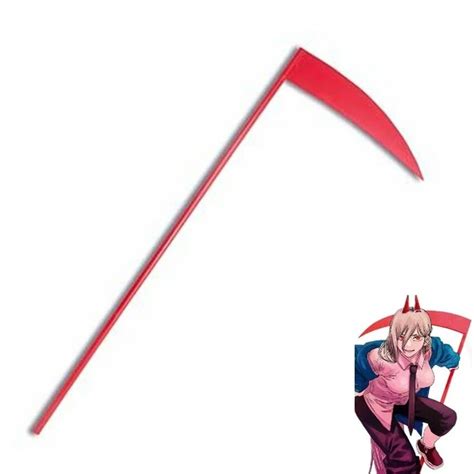 Chainsaw Man Power Scythe Cosplay Prop Weapon, Hobbies & Toys ...