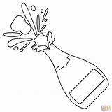 Bottle With Popping Cork coloring Page  Free Printable Coloring Pages sketch template
