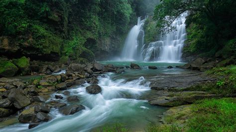 Nauyaca Waterfalls (Cataratas Nauyaca), Dominical, Puntarenas, Costa Rica | Windows Spotlight Images