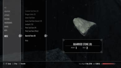 Guide: How To Get Skyrim Quarried Stone - eXputer.com