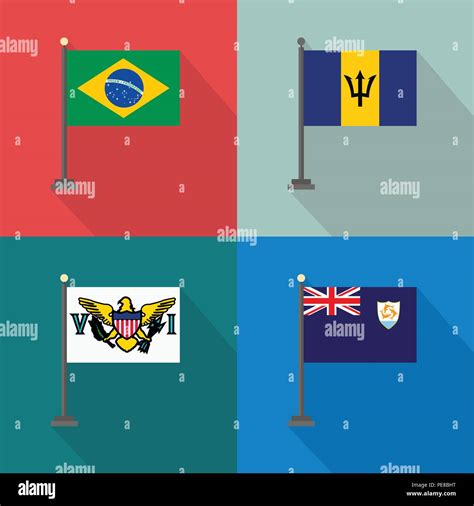 World country flags design vector Stock Vector Image & Art - Alamy