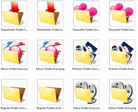 Folder Icon Pack - Download, Screenshots