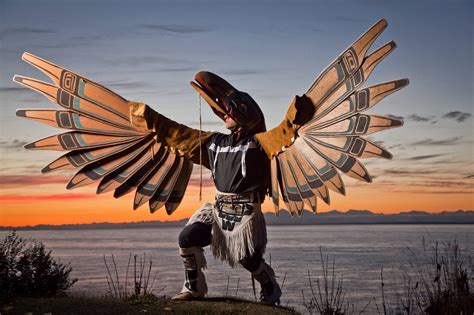 .Native American Raven dancer | Native american dance, Tlingit, Native ...