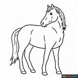Free Printable Horse Coloring Page For Kids  Home sketch template