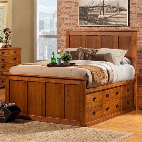 Mission Oak Bedroom Furniture