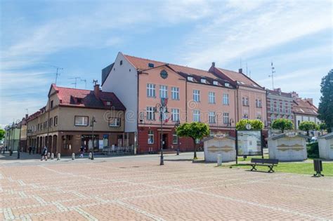 Market Square Rynek in City Center of Zory Editorial Stock Photo - Image of poland, building ...