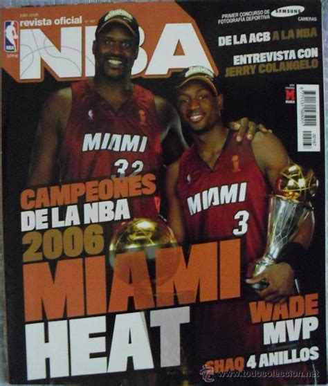 revista nba - miami heat, campeones de 2006 - s - Comprar Revistas y ...