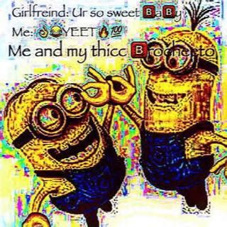 Deep fried paleo minion sadposting