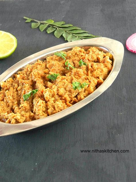 Nitha Kitchen: Chicken Keema Curry | Minced Chicken Dry | கொத்துக்கறி