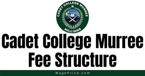 Cadet College Murree Fee Structure 2024 - 2025