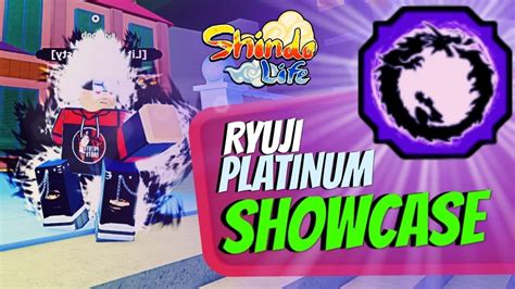 [CODES] Ryuji Platinum Full Showcase en Español | Shindo Life - YouTube