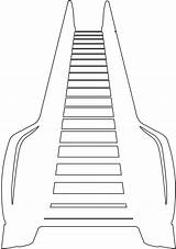 Escalator Coloring Pages sketch template