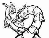 Pokemon Rayquaza Coloring Pages  Home sketch template