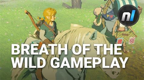 The Legend of Zelda: Breath of the Wild Gameplay Footage - SPOILERS ...