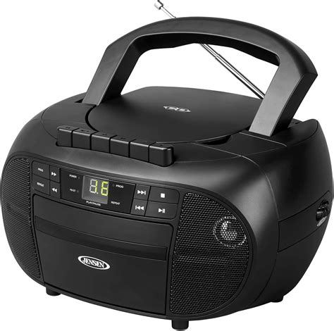 Amazon.com: Jensen CD-550 Portable Stereo Compact Disc Cassette ...