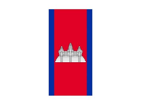 Vertical Flag of Cambodia Logo PNG vector in SVG, PDF, AI, CDR format