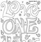 Love One Another Coloring Pages  sketch template