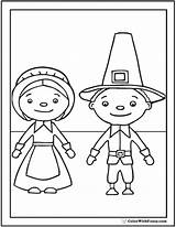 Pilgrim Coloring Pages For Kids sketch template
