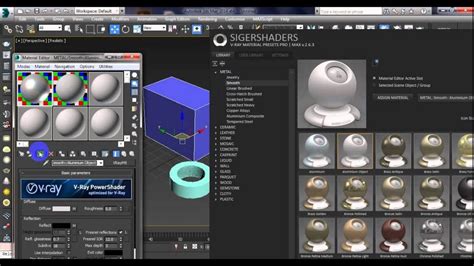 Sigershaders V-Ray Material Presets Download Free for Windows 7, 8, 10 ...