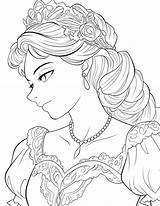 40 Gorgeous Princess Coloring Pages For Kids And Adults sketch template