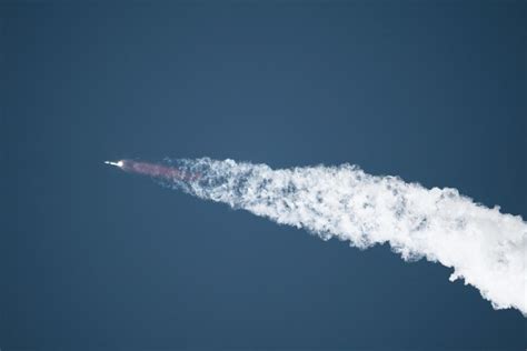 SpaceX launches Super Heavy-Starship rocket but test flight falls short