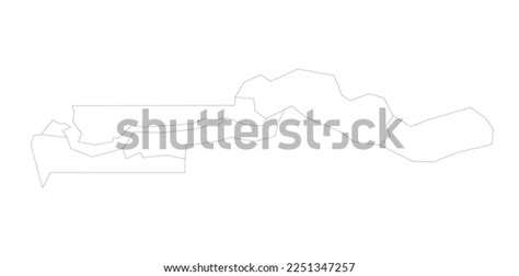 Gambia Political Map Administrative Divisions Stock Vector (Royalty Free) 2251347257 | Shutterstock