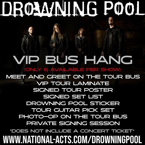 Drowning Pool Concerts & Live Tour Dates: 2024-2025 Tickets | Bandsintown