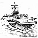 Aircraft Carrier Coloring Pages  Free & Printable sketch template