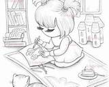Coloring Page Digital Stamp Digi Girl Boy Hugs Whimsy Crafting  sketch template