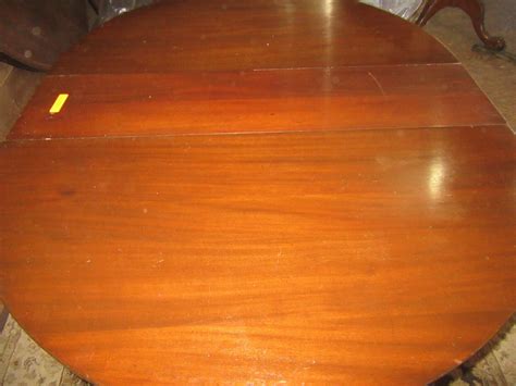 Empire Style Round Mahogany Dining table | eBay